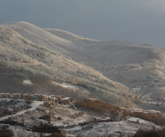 Başiskele/ Bahçecik'den kar manzarası