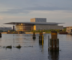 The Opera in Copenhagen.. View from Nyhavn..