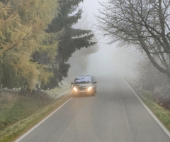 ON THE FOGGY ROAD