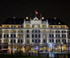 Famous Hotel at Kongens Nytorv - Copenhagen - Dk.