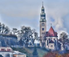 Müllner Church in Salzburg/Austria