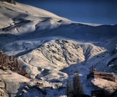 Doğubeyazıt'ta kış