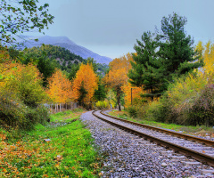 UZAYIP GİDEN O TREN YOLLARI 