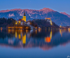 bled lake slovenia