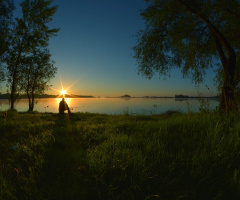 ...morning, Lake Nysa