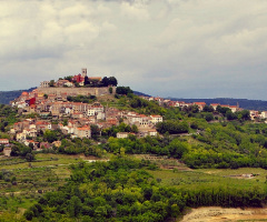 Old city Motovun, Istra Croatia