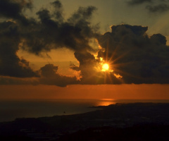 Alanya günbatımı