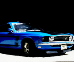 Miniciks Hayatlar  1968 FORD MUSTANG BOSS 