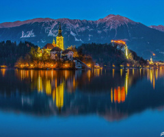 bled lake slovenia