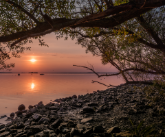 Sunset Lake Steinhude