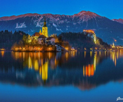 bled lake slovenia