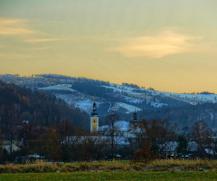 Evening on the border - Czech Republic