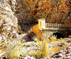 Bolan pass 1st tunnel gate