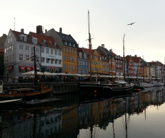 Early morning in Nyhavn