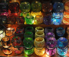 Tealights in Istanbul