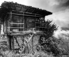 Old Wodden House up in the mountains