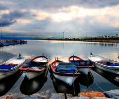 Balıkçı Barınağı. İnciraltı/İZMİR