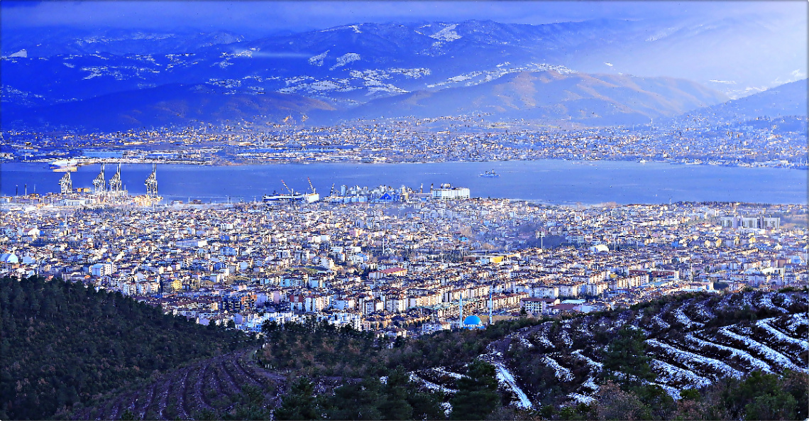 DERİNCE'YE KUŞ BAKIŞI