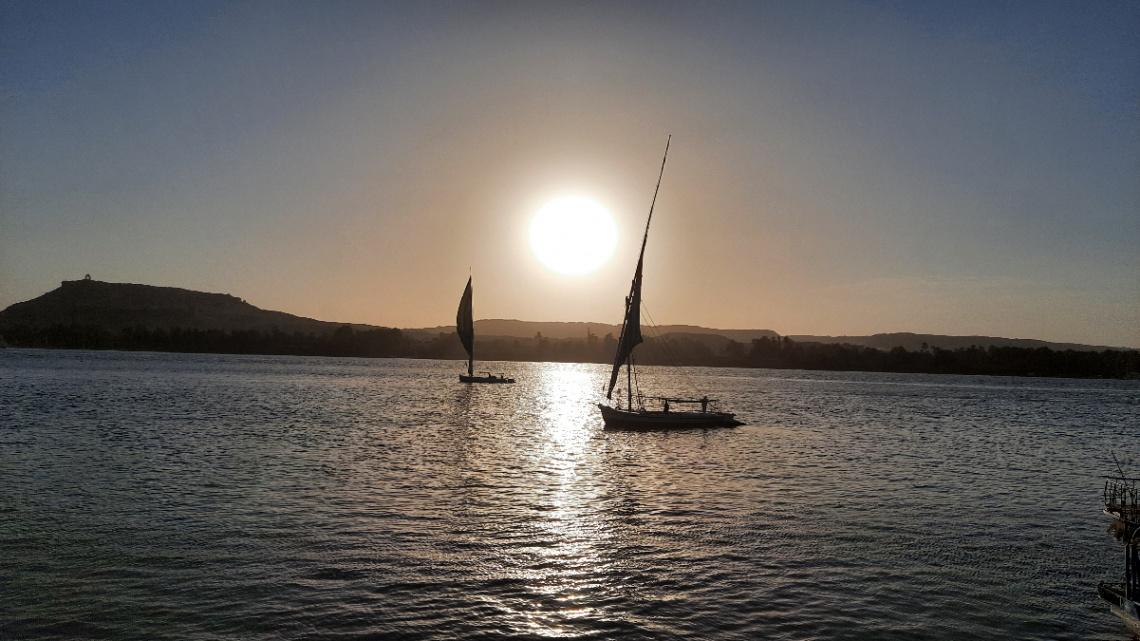 Egypt  - Aswan  - Nile River 