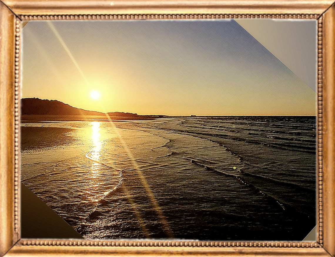 Sunset at Gadani beach 