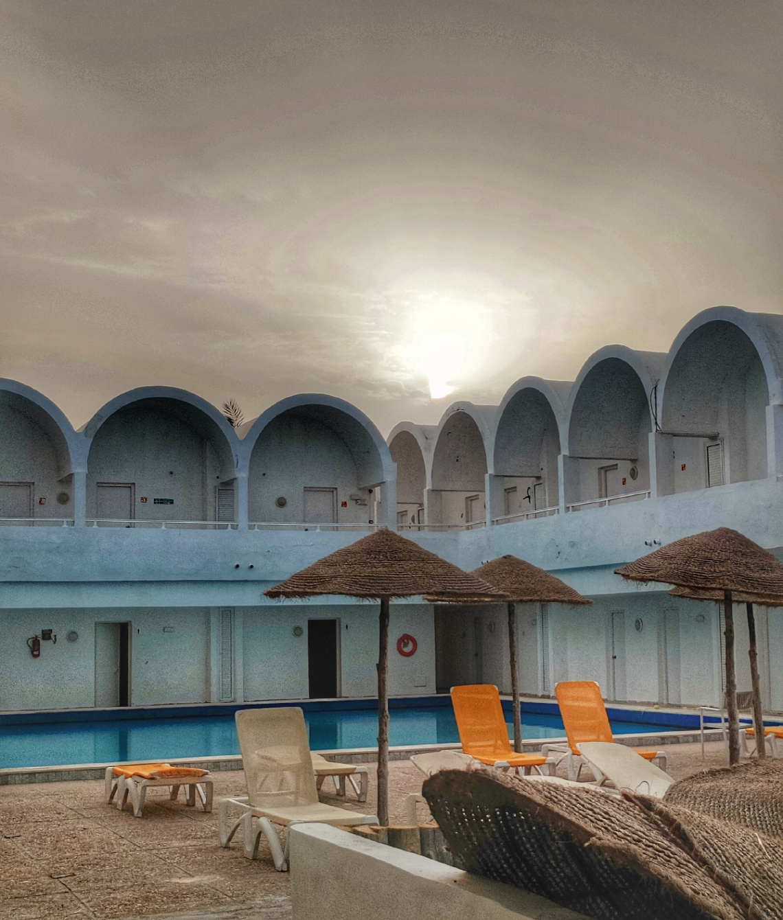 APPROACHING EVENING ON DJERBA