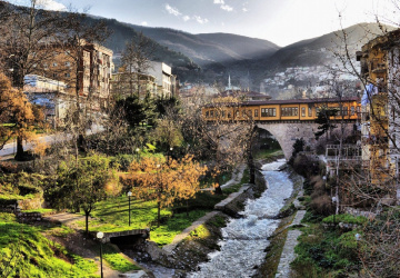 Uzaktan Irgandı Köprüsü / Bursa