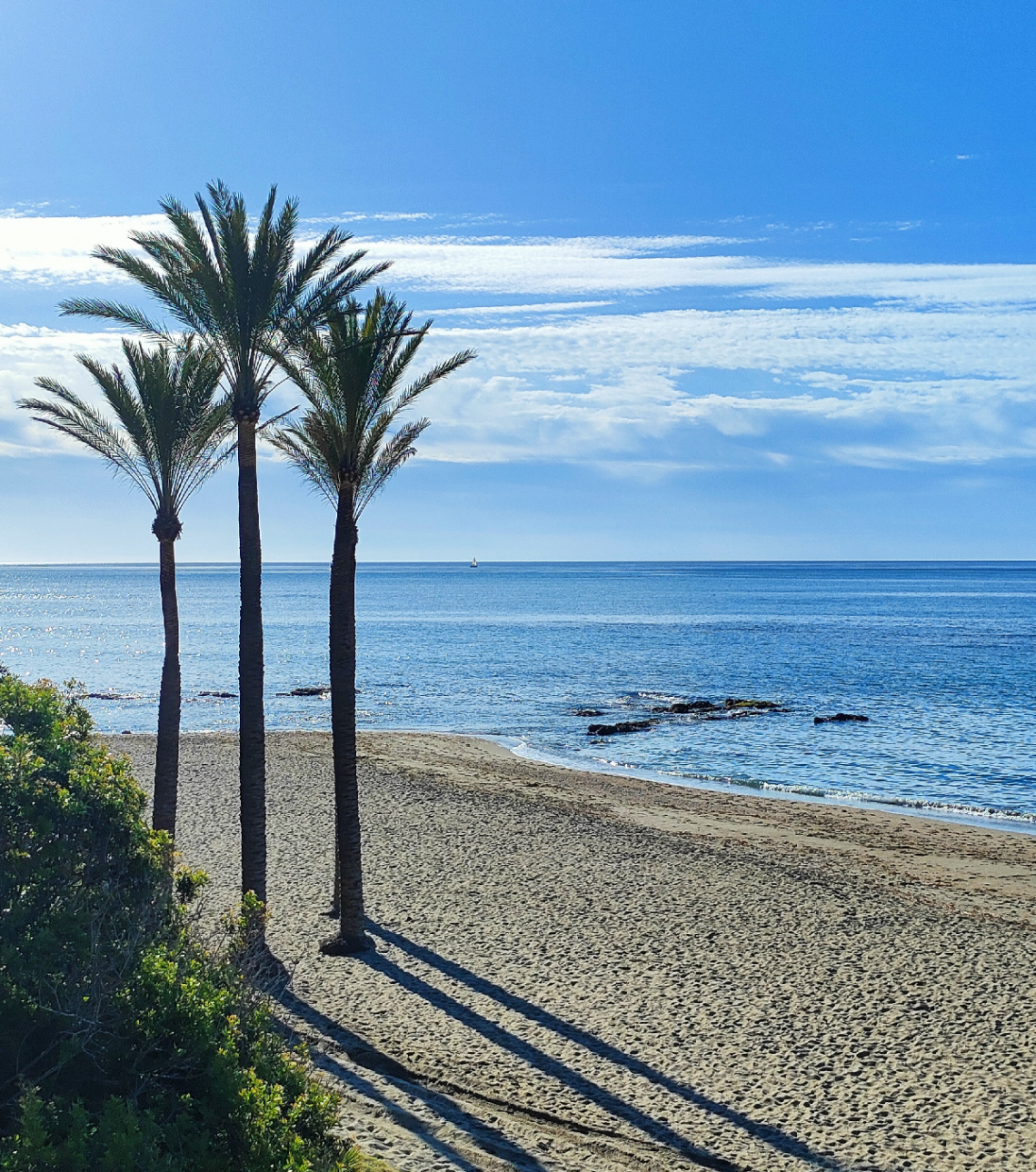 AT THE MEDITERRANEAN SEA