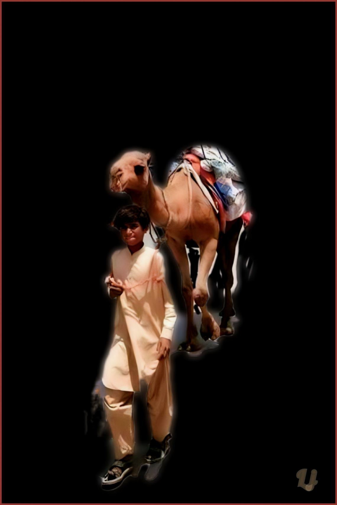 Camel and Rider, ساربان