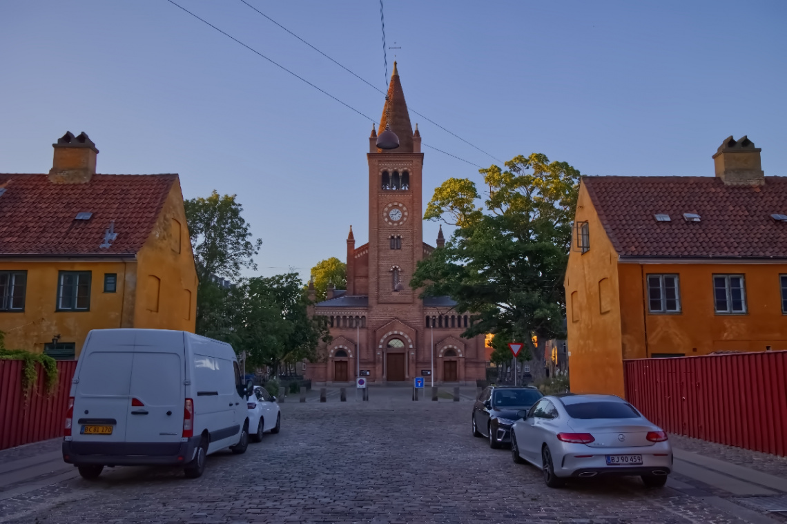 Sankt Pauls Kirke -  København - Dk - Juni 2024.