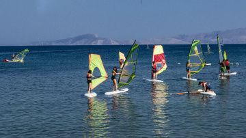 Datça'da Sörfçüler