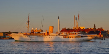 The Danish Royal Yacht - Denmark.