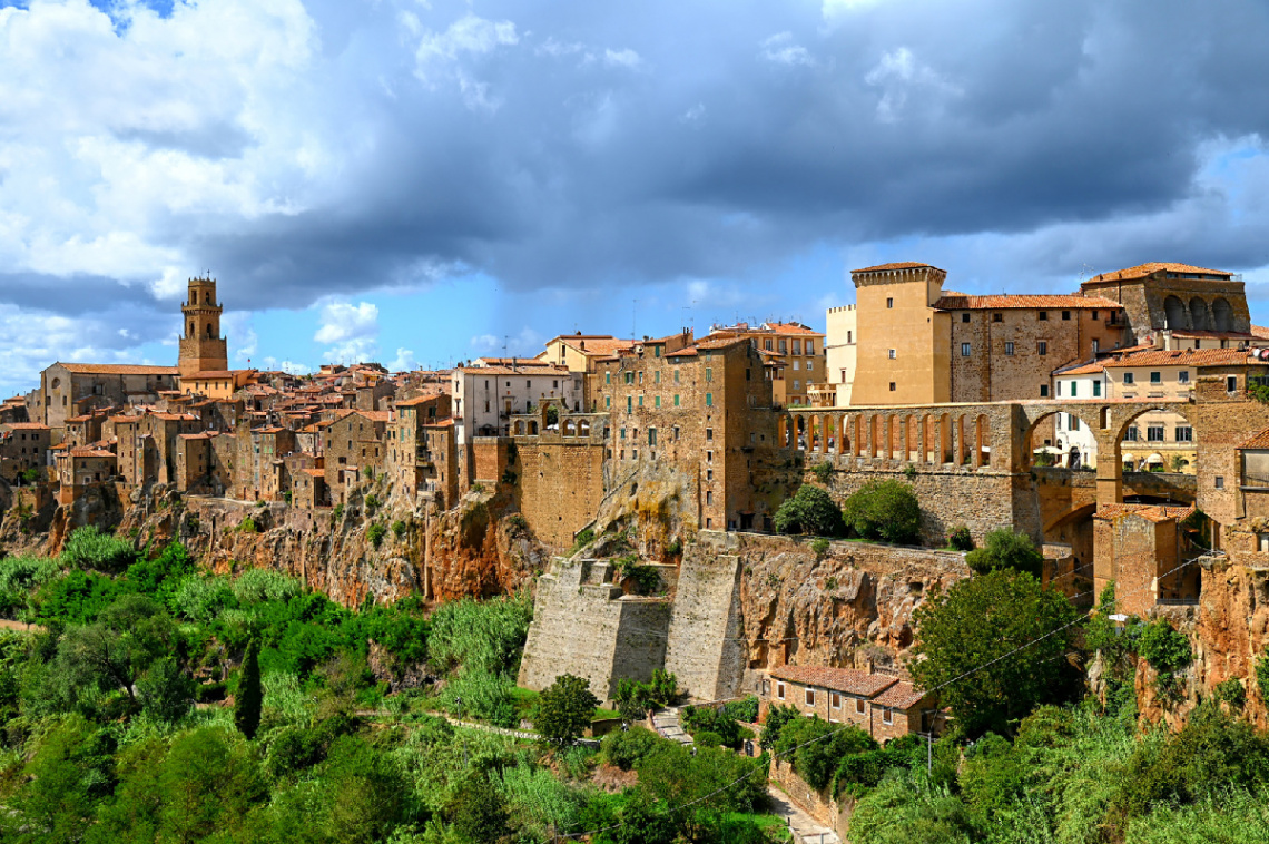 Italia, Tuscany, Pitigliano