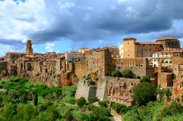 Italia, Tuscany, Pitigliano