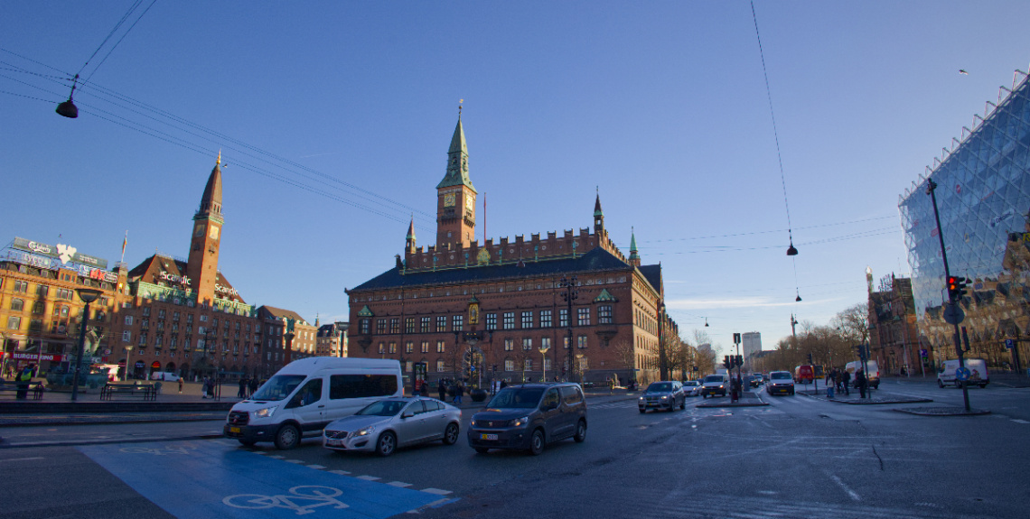 Everyday Situation from The Town Hall Square..