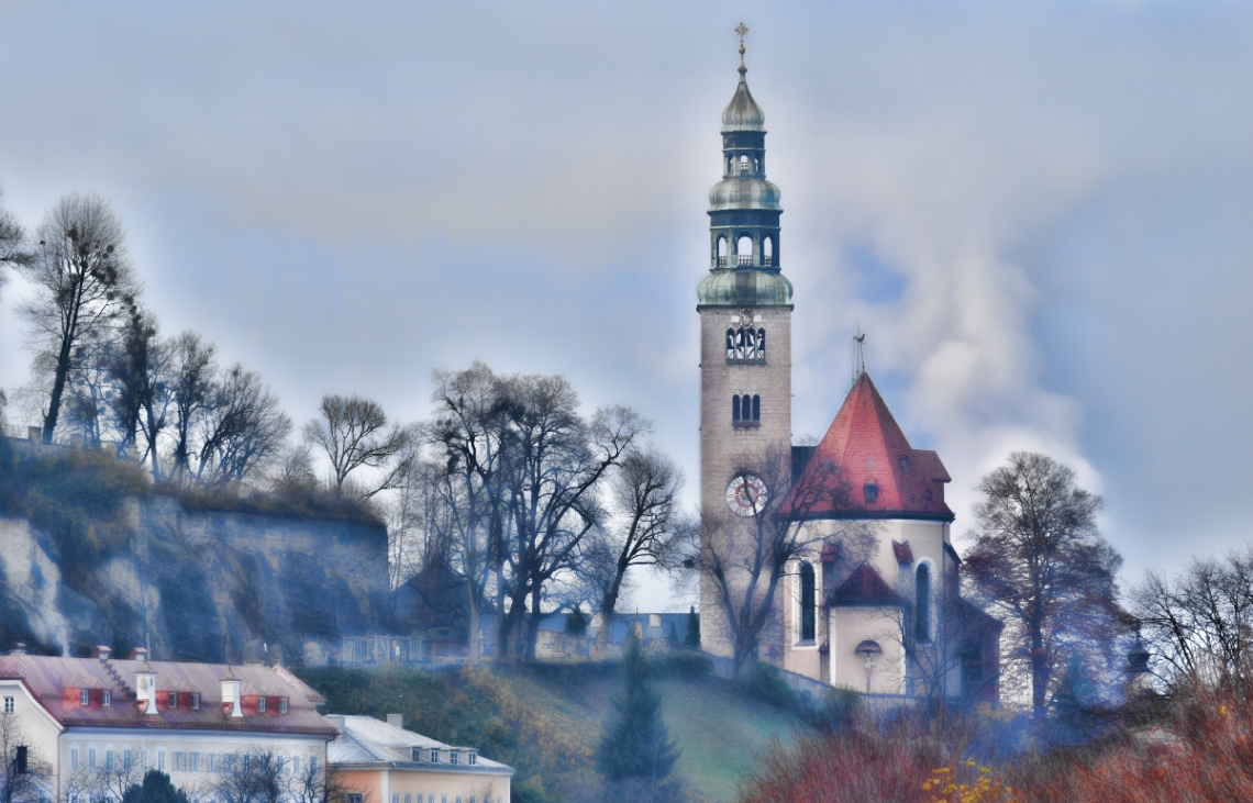 Müllner Church in Salzburg/Austria