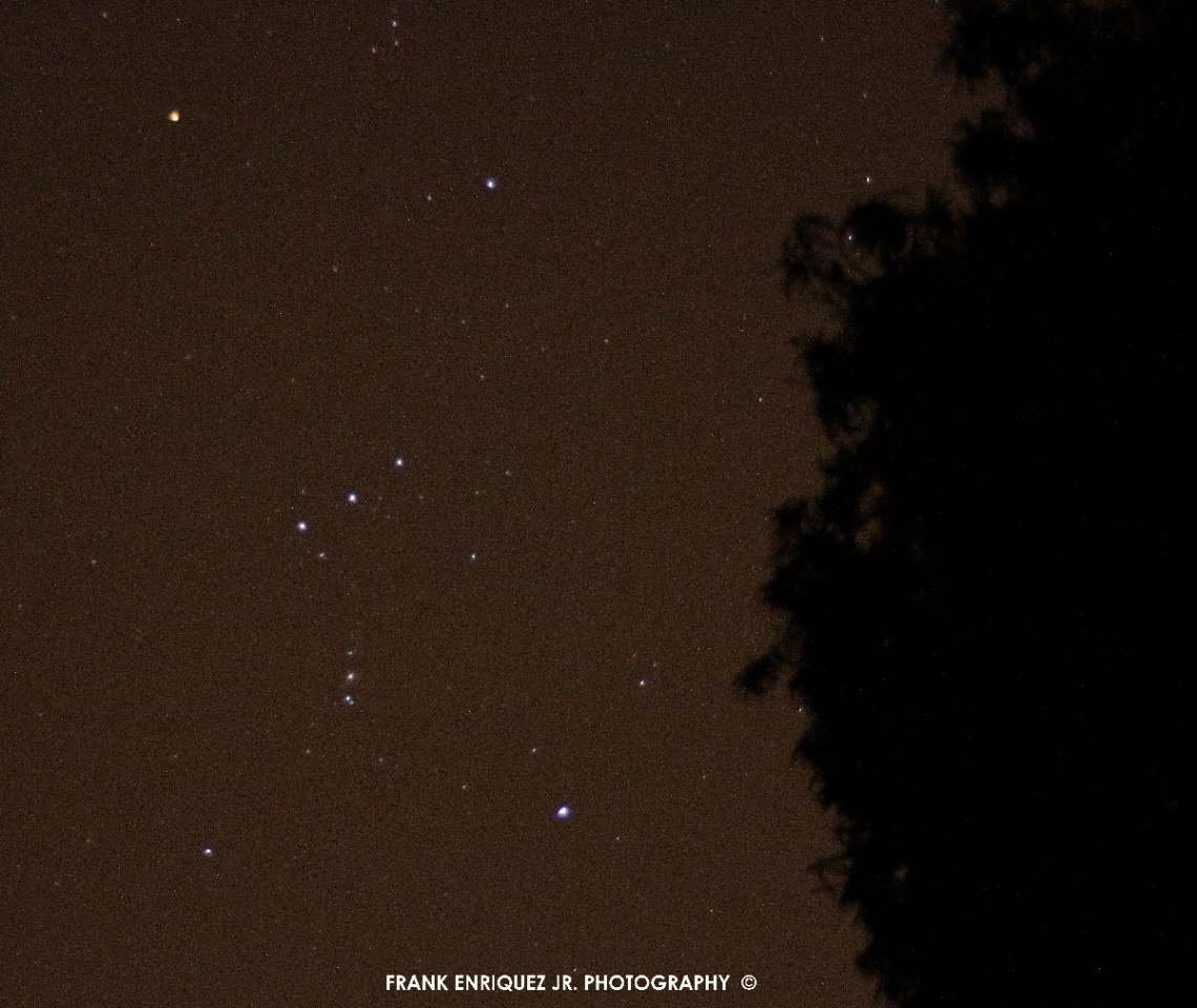 Orion Constellation From Ontario Calif