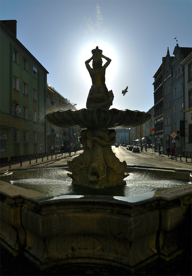 Triton Fountain - Nysa - Polonya