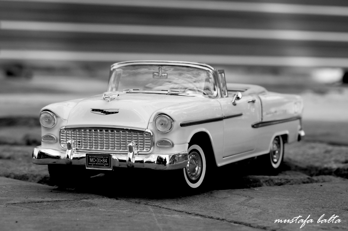 Günün klasiği 1955 Chevrolet Belair Convertıble