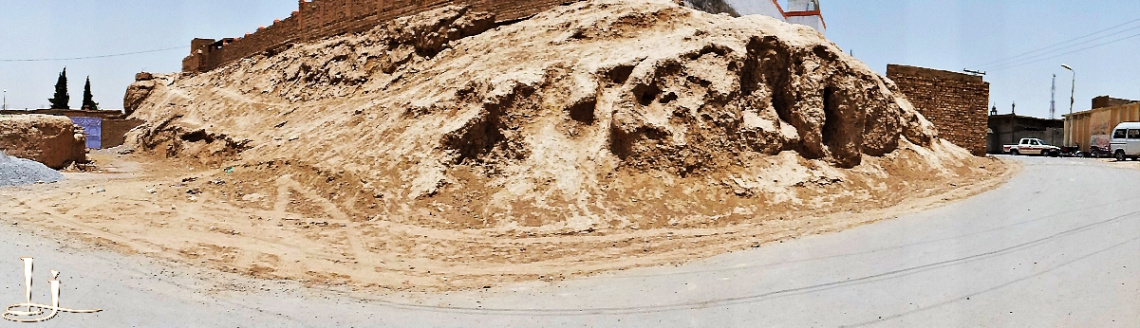 panorama of Ruins of a fort