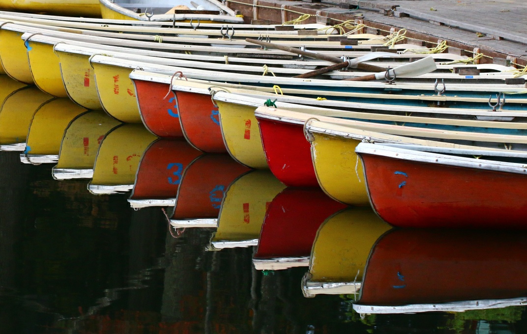 Numbered boats