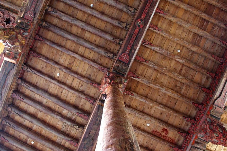 Tarihi Tavan Döşemesi - Eşrefoğlu Camii