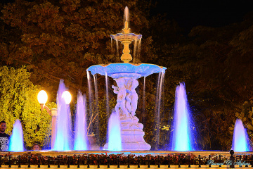 Nightly fountain