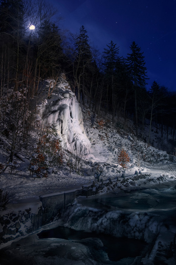 Frozen Waterfall