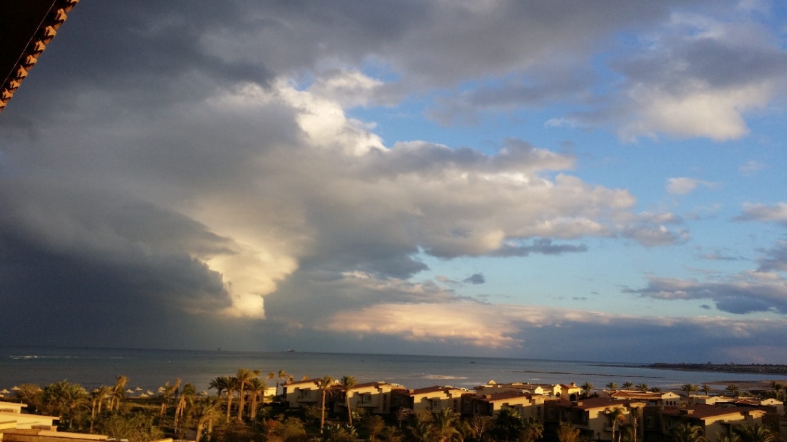 Egypt  - Alzaafarana - Cloudy morning 