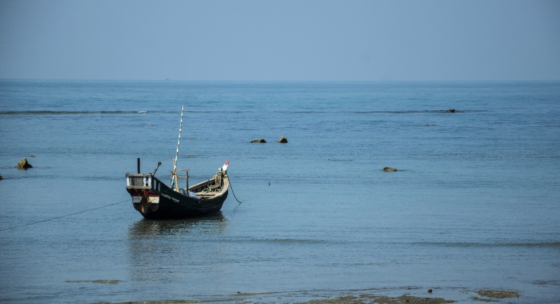 Lonely boat