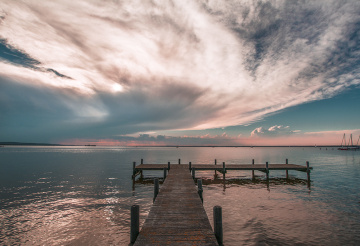 Sunset Steinhuder Meer