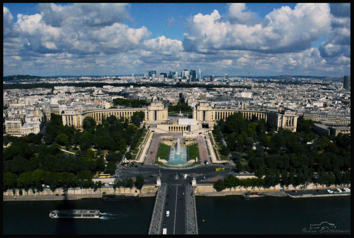 Paris From the Top of the Eiffel Tower