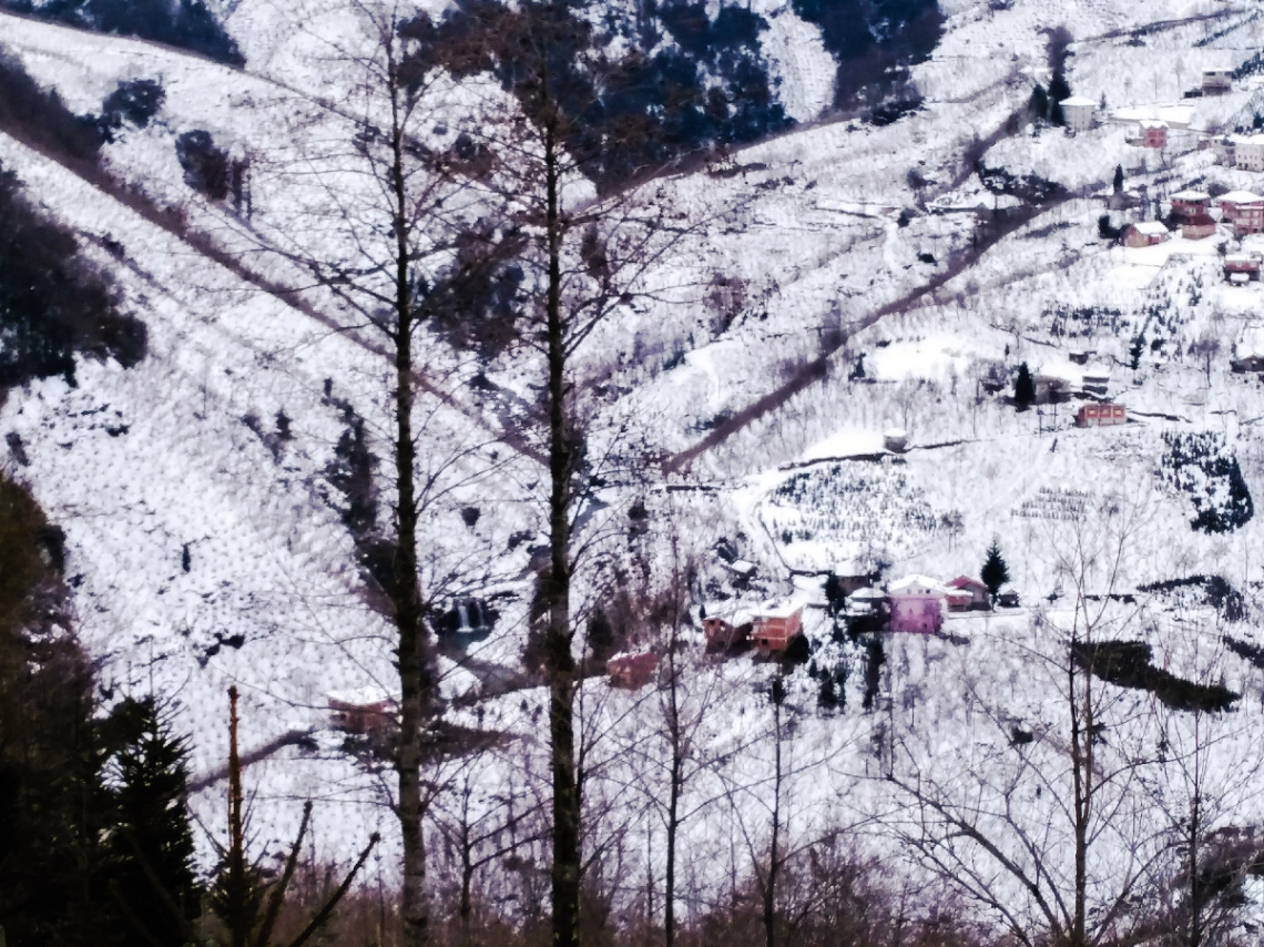 Ordu,çiseli şelalesi