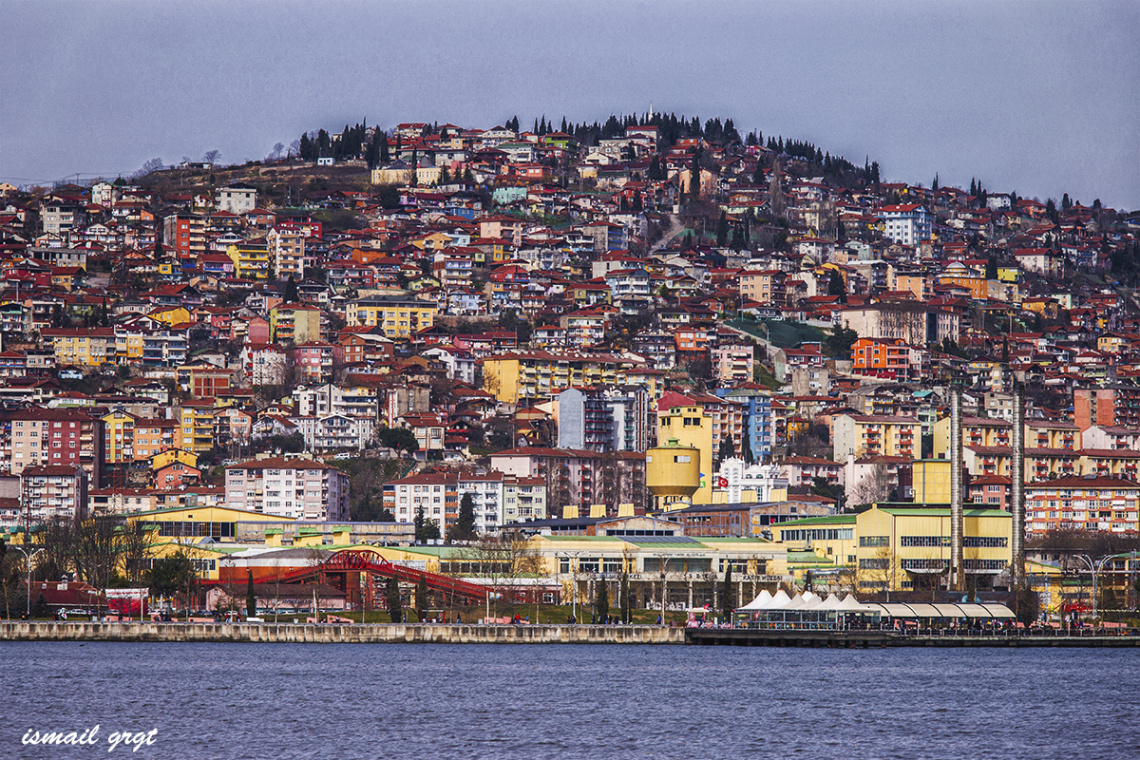 vapurdan İzmit...