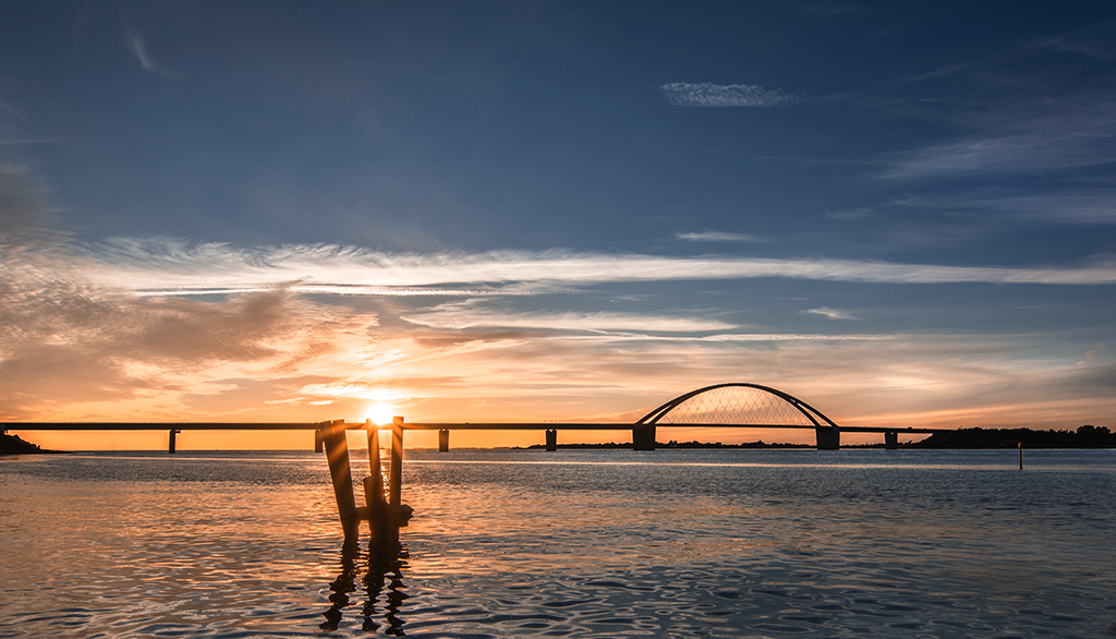 Fehmarn Sound Bridge Baltic Sea